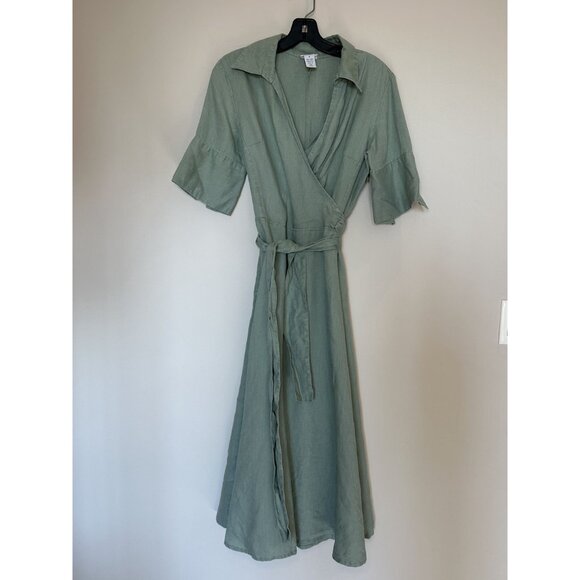 JG Hook Sage Green Dress Size 8 - Picture 2 of 7